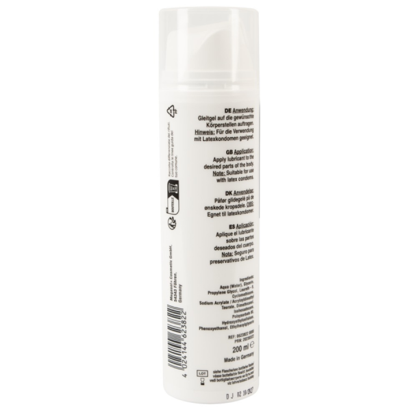 Gel Lubrifiant Fisting Longue Durée à Base Eau + Silicone 200 ml